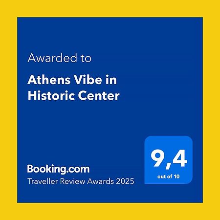 Athens Vibe In Historic Center Apartment Exterior foto